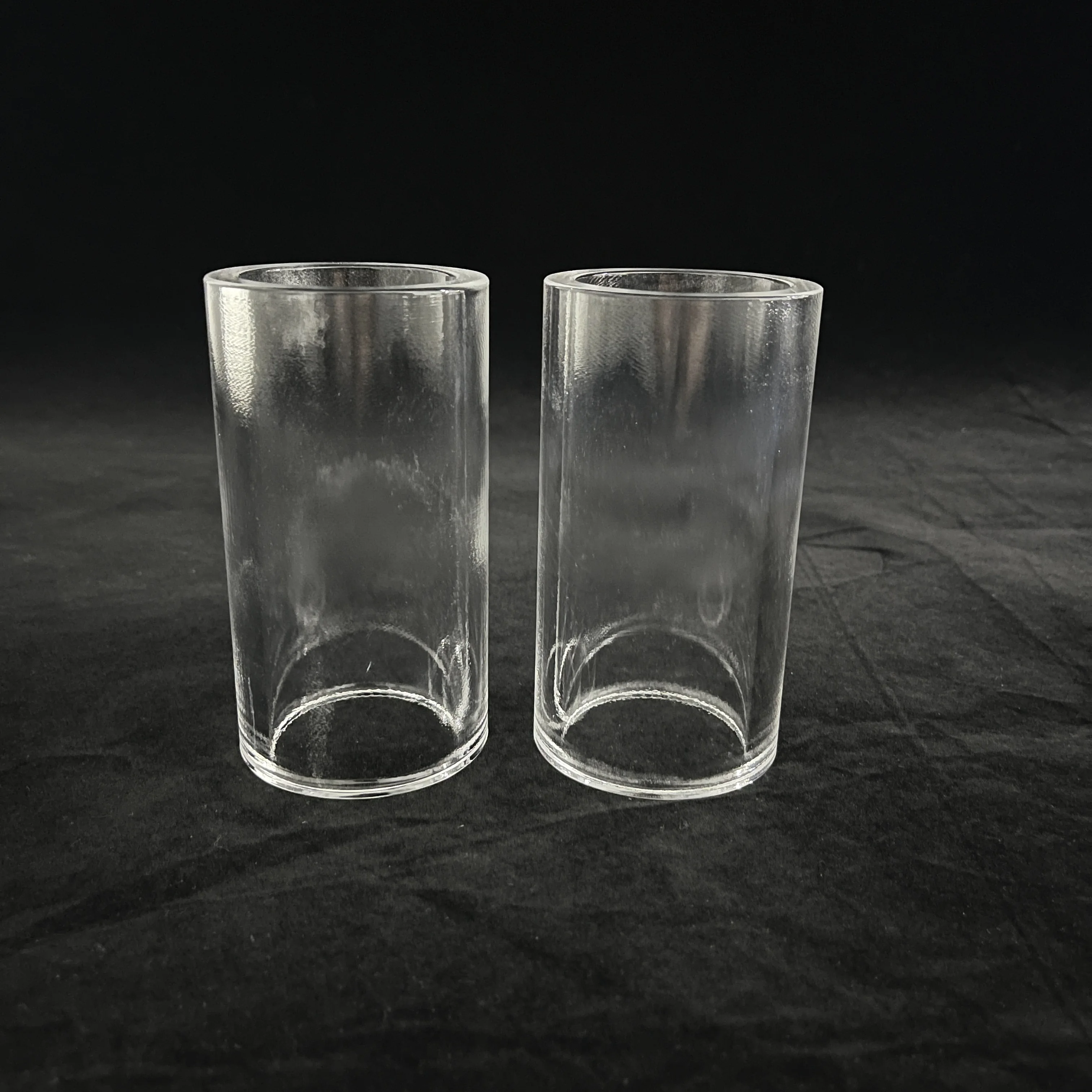 Heat resistant Customized Frosting surface treatment Borosilicate Quartz pipe Quartz glass tube