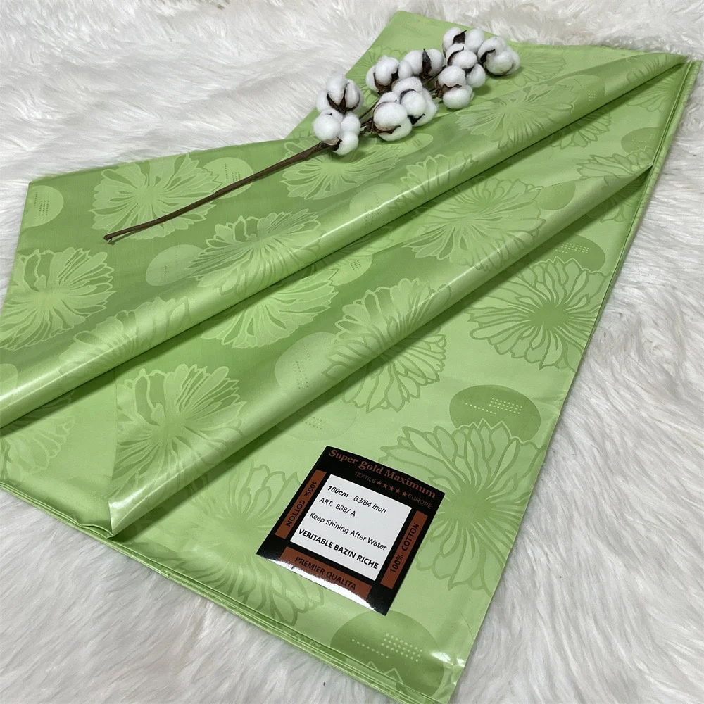 ACI Германия качественный базин богатый супер Magnum Золотой Оригинал 70X70 160 см Мали Дамаск жаккардовая парчовая ткань хлопковый Текстиль