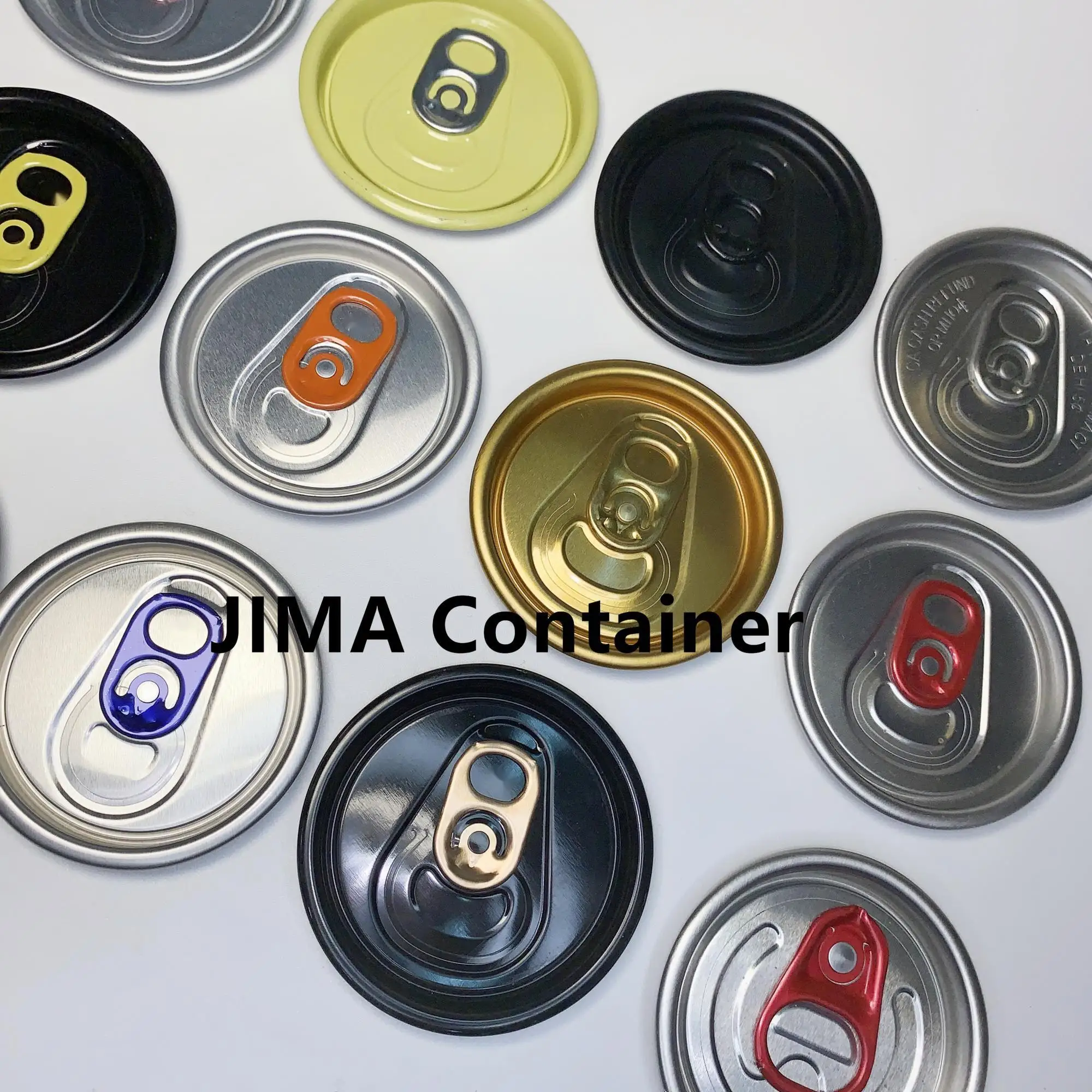2021 easy open end B64 202# cover, 200# lid CDL cover aluminum cans lid  lettering  aluminium lid beer cans