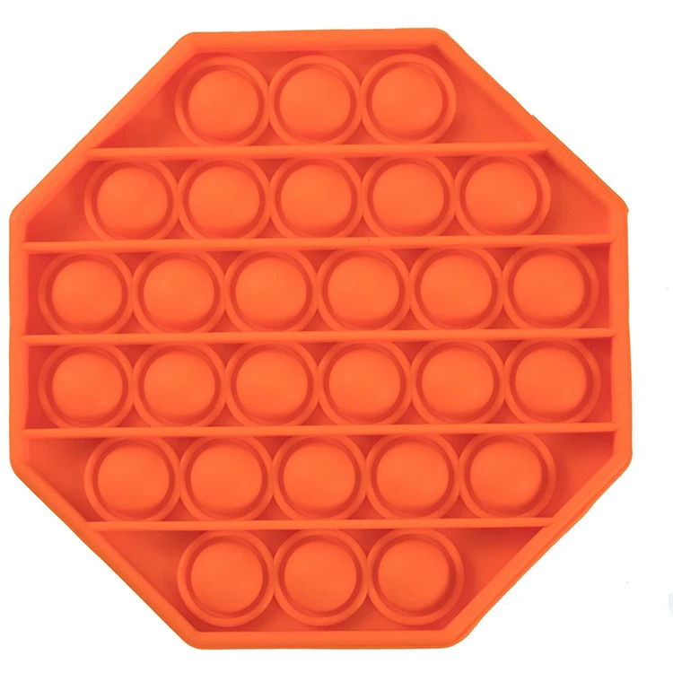 Best Quality Manufacturer Supplier Silicone Push Pop Bubble Squeeze Sensory Fidget Toy