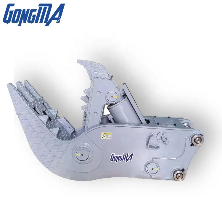 yantai gongma excavator Demolition Equipment Manufacture  crusher  Building demolition pulverizer
