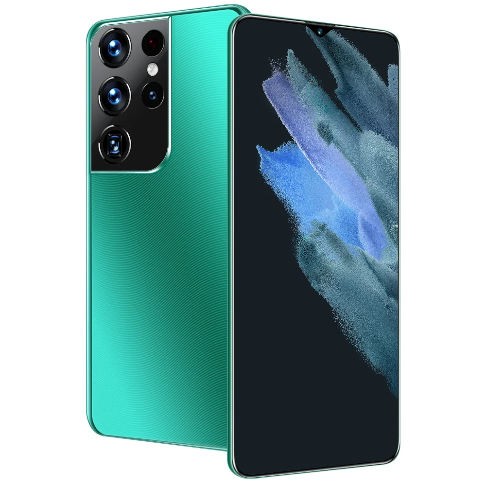 2021 Sunsung S21 Смартфон Android 16 ГБ + 512 ГБ 7,3 дюймов разблокированный OLED экран Две SIM-карты мобильные телефоны 5g