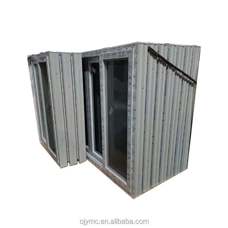 Cheap Price Kitchen Internal Tinted Double Glass Horizontal Sash Upvc Sliding Window With Screen