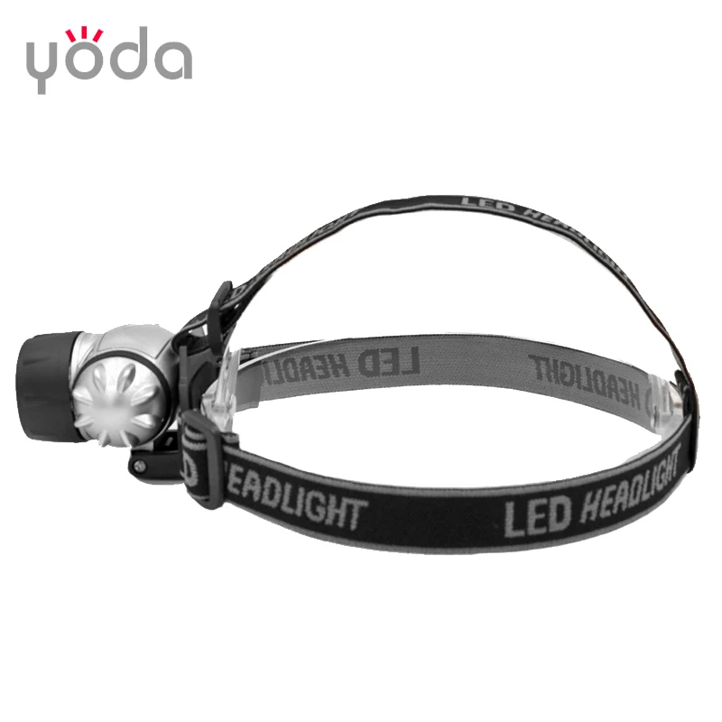 Plastic cheap AAA dry battery 7 12 20 21 multi led Headlamp for promotion gift