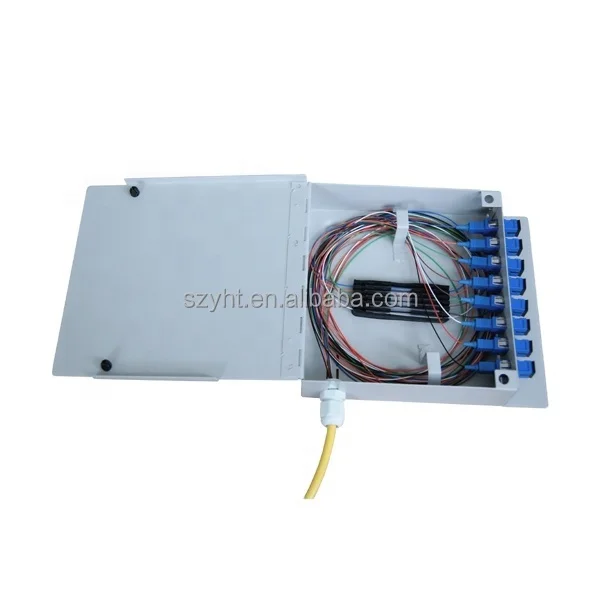 Factory price 4 8 12 16 ports Fiber optic splice box closure ftth mini fiber optic cable terminal box OTB-K08