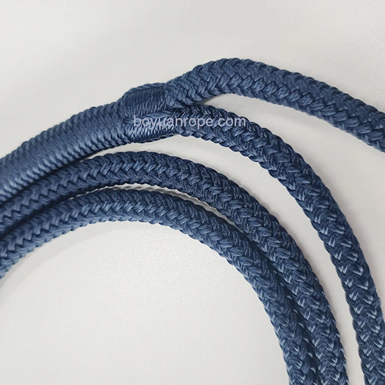Yacht Rope Factory 14 mm Custom Color Double Braided Polyester Dock Line Boat dock line Sailing Yacht Boat Rope