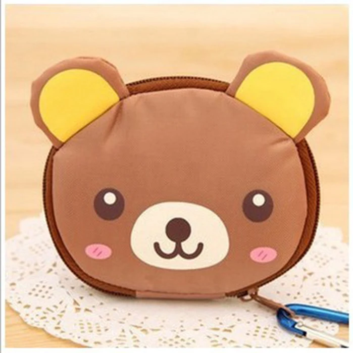 Creative Cute Animal Shopping Bags Travel Foldable Handbag Grocery Tote Storage Reusable Cartoon Shopping Eco Bags