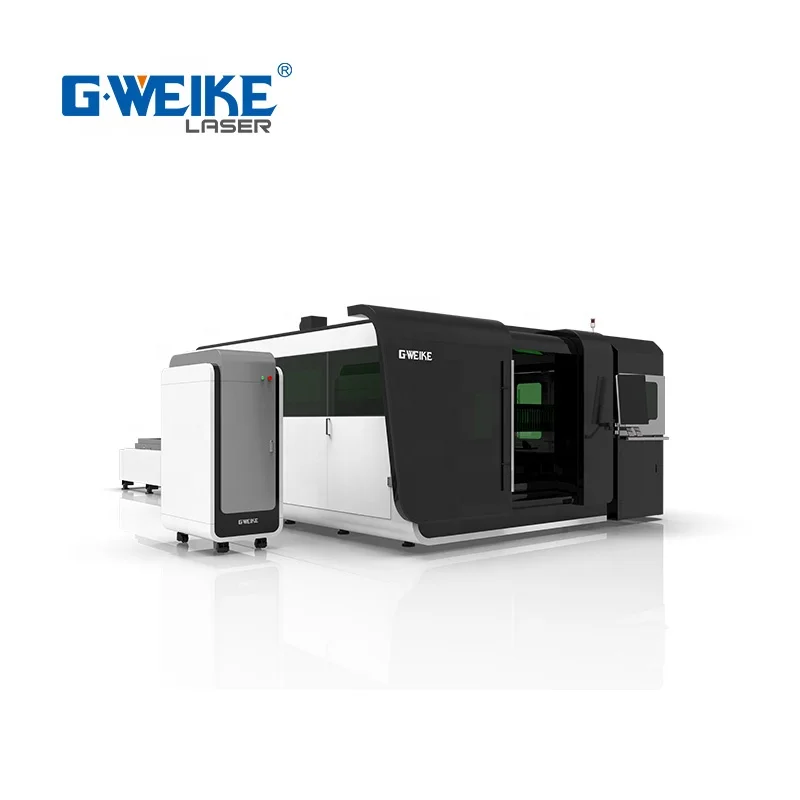 Gweike LF3015GAR Dual Use Saving Money Fiber Laser Cutting Sheet And Tube Machine Carbon Steel Aluminum