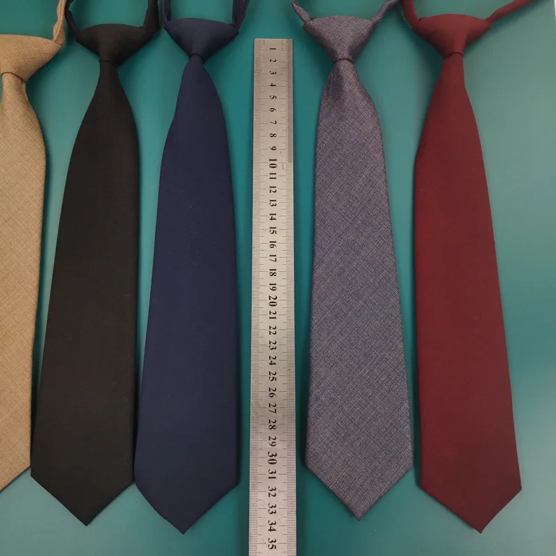 Хорошее качество, Лидер продаж, однотонные предварительно Завязывающиеся галстуки для мальчиков, подростков, ткань TR, однотонный галстук для школьников старшей школы