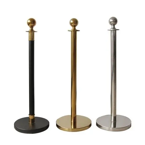Low Price Barrier Red Carpet Poles Bank Rope Queue Line Stand Rope Velvet Velour VIP Crowd Control Queue Line