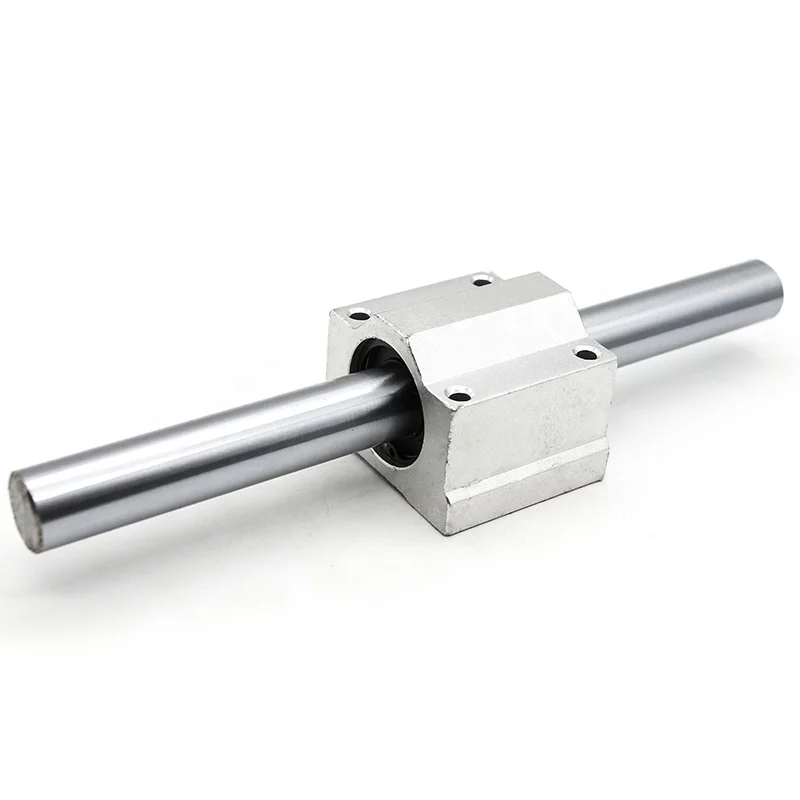 Extended Linear Q Slide Bearings Steel Rod M8 X 450Mm Linear Bearing