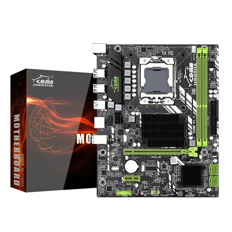 Быстрая доставка x58 lga 1366 ddr3 ram Поддержка USB 3,0 настольная материнская плата
