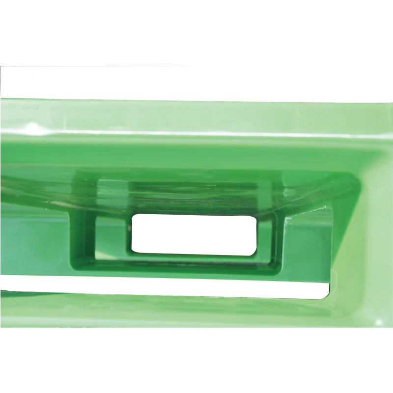 Hygienic Closed Deck Moisture-Proof Single Faced Stackable Rack Able Plastic Pallet