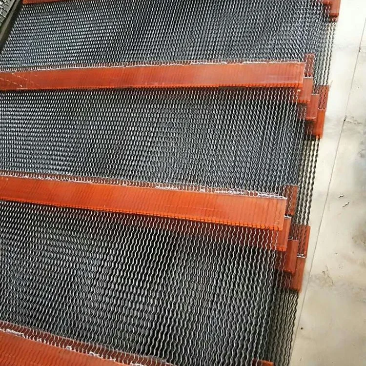Self-cleaning polyurethane 65Mn deck self cleaning trash screens Polyurethane Screen Media Screen Wire Mesh