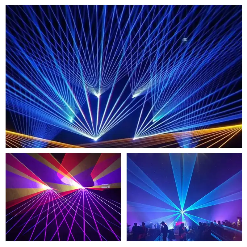 Laser light snow wedding show1W 2W 3W 5W 10W ILDA RGB full color animation lazer light for dj party nightclub disco use