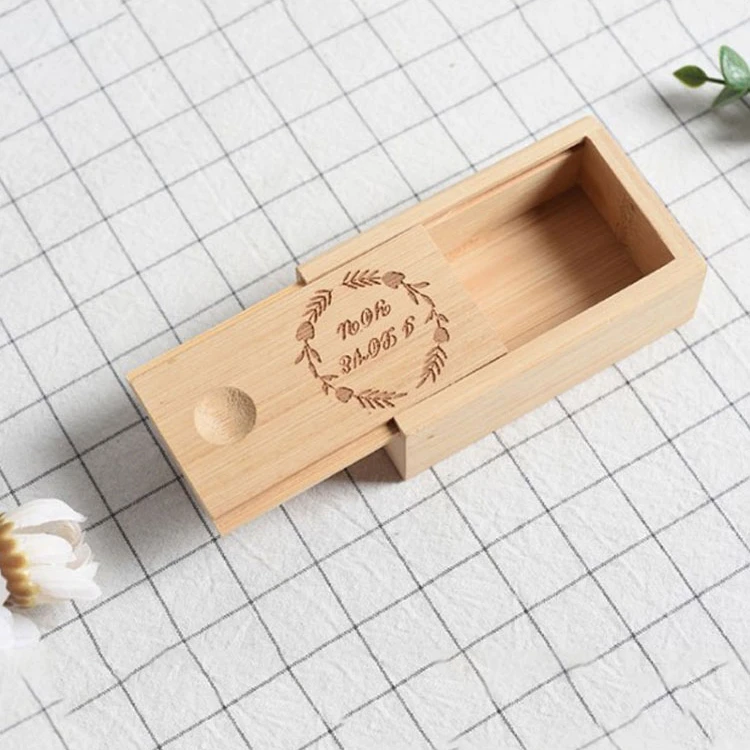 Wholesale Bamboo Wooden hash Stash Box with Rolling Tray Smell Proof Storage