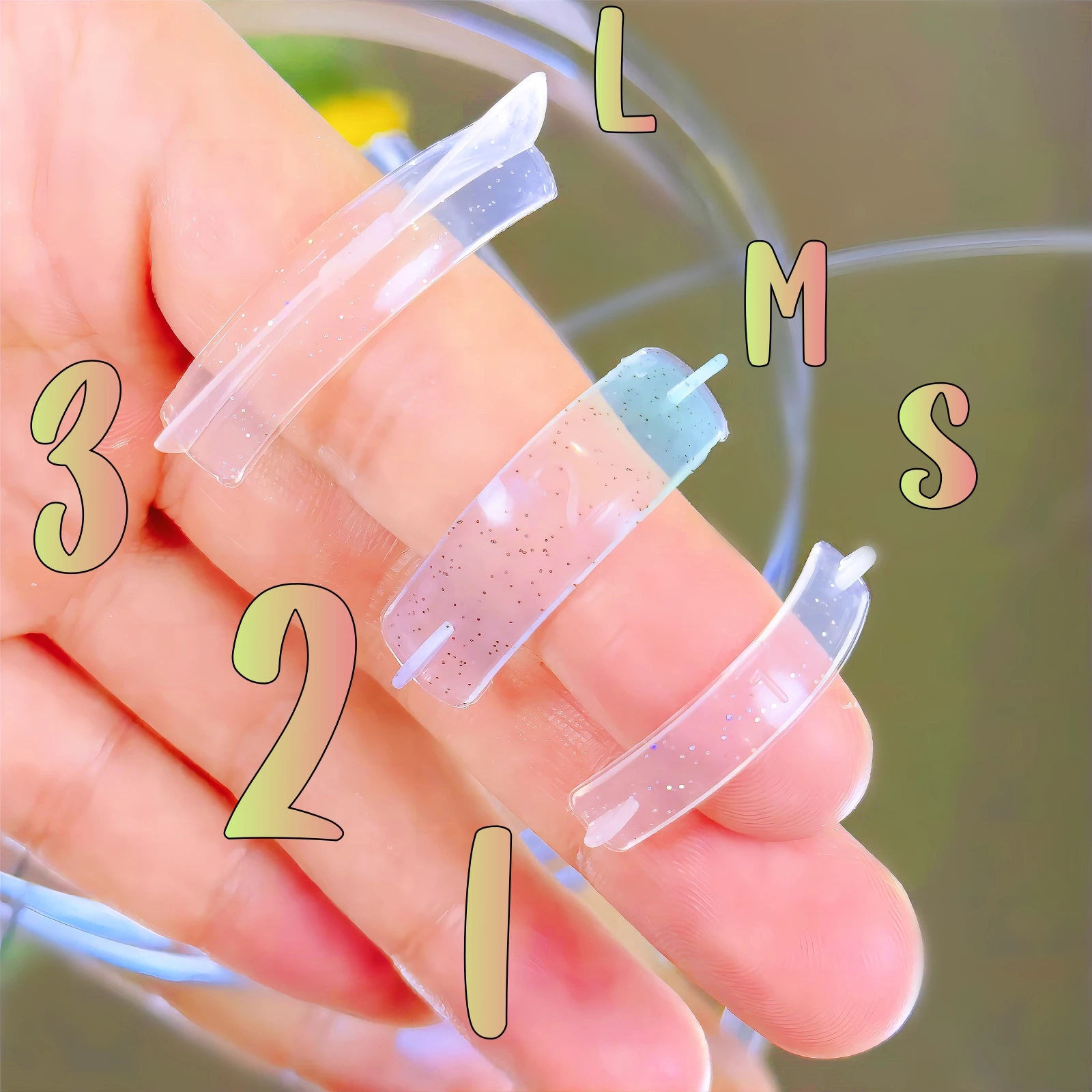 Silicone Ribbon String For Lash Lift Japanese Lash Style Band Mix Size Mia Shield cover Self sticky Lash Shade Perm Compensators