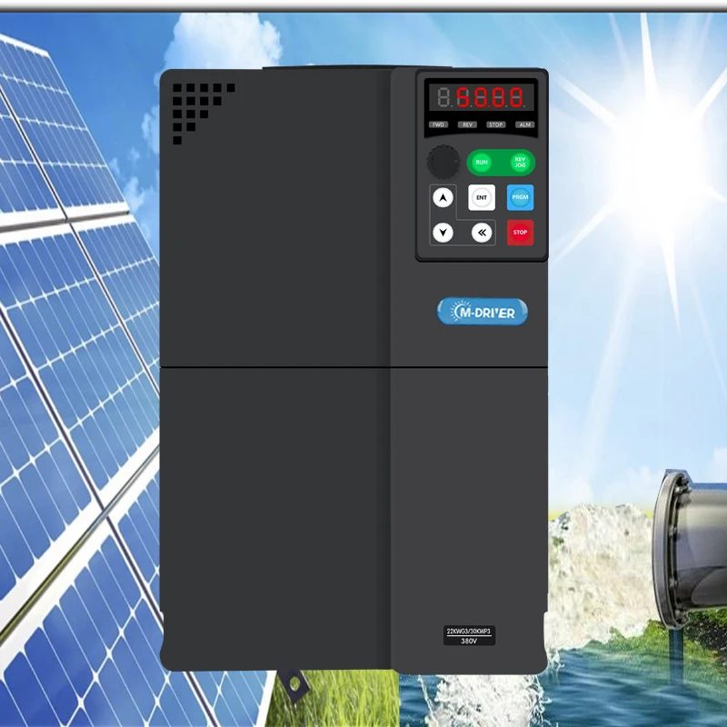 15kw VFD Drives Variable Frequency Converter 3 Phase Solar Pump Inverter with Mppt