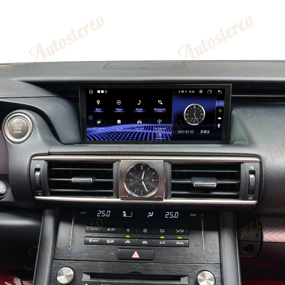 10 25 дюймов Carplay для Lexus IS RC2013-2017 автомобильное радио мультимедийное беспроводное HD сенсорный экран GPS Navig головное устройство