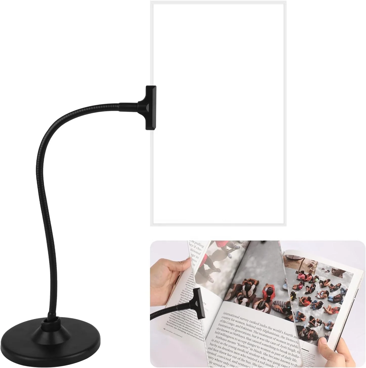 desk magnifier esthetic magnifying accessories glasses useful for readers