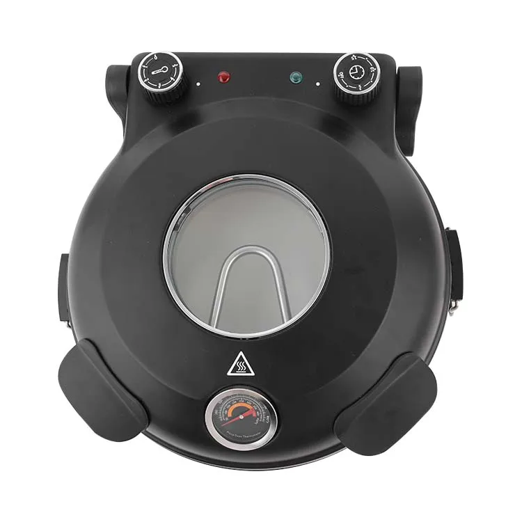 1200w Multifunction Non Stick Automatic Electric Round Pizza Oven For Home