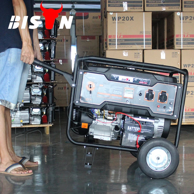 Bison China 380 V 5Kw Generator Power Ohv Gx390 Petrol Generators