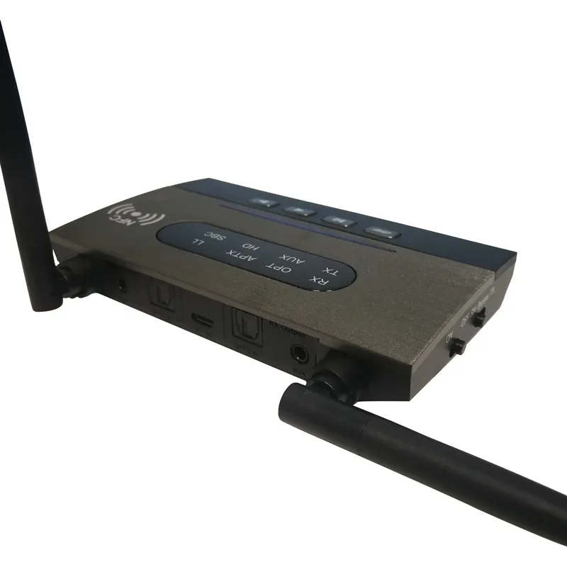 Long range blue tooth 5.0 CSR8675 spdif optical toslink wireless audio transmitter receiver adapter with aptX HD low latency