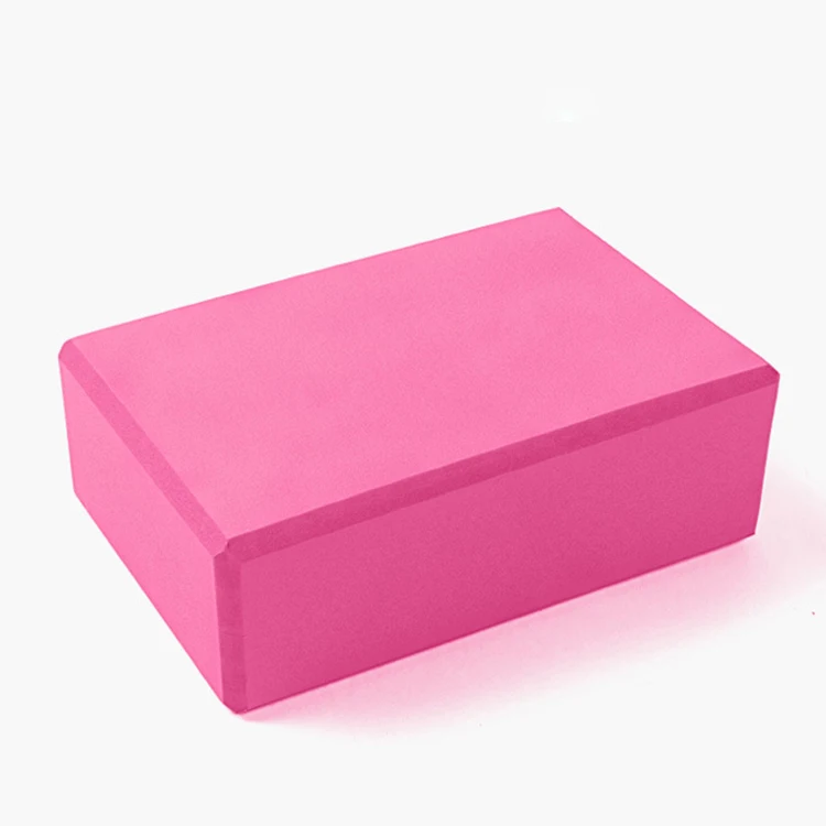 Eco-Friendly Gym Exercise Brick High Density Exercise EVA Cork Yoga Block
