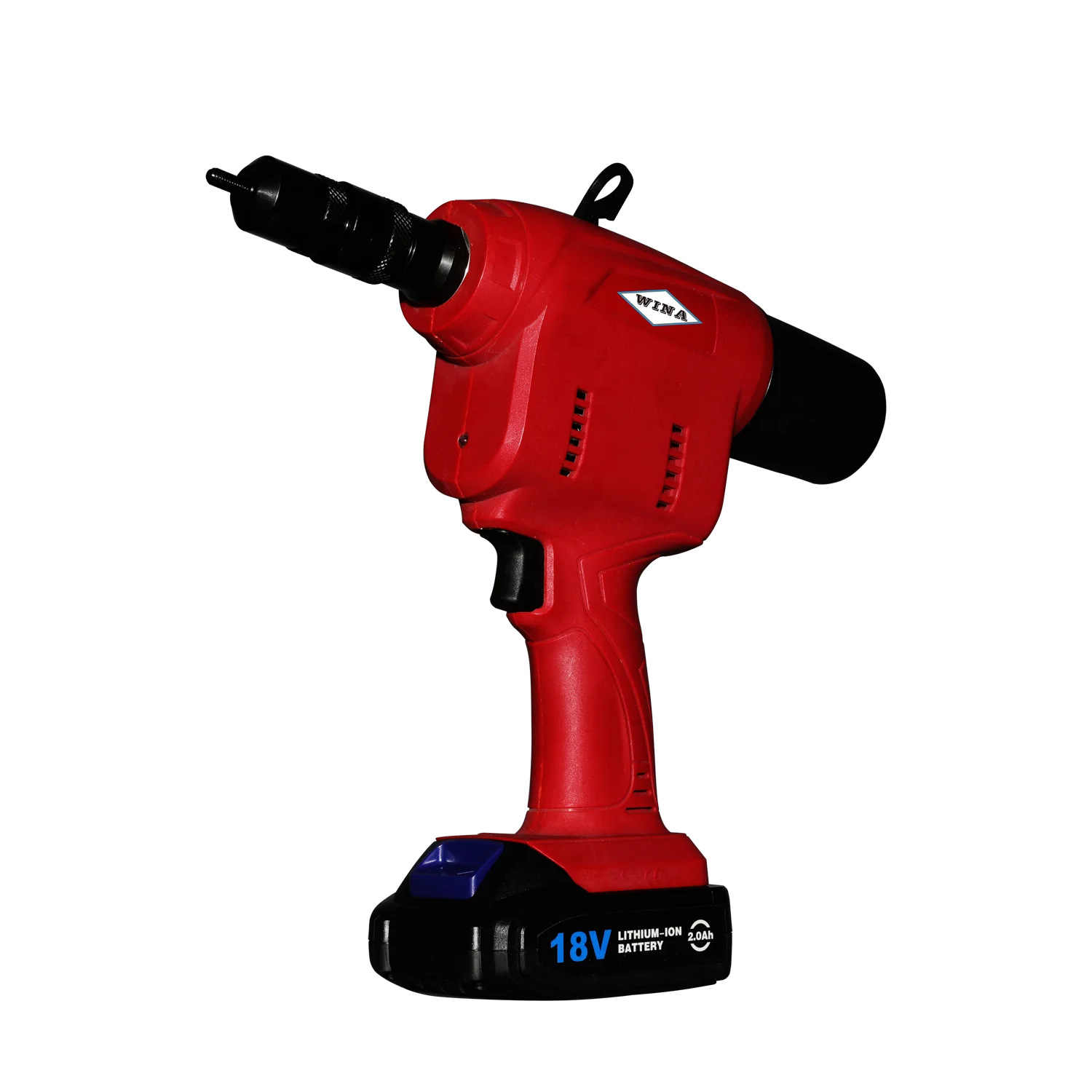 
Portable battery power cordless wwm26 blind rivet nut gun riveting tool 