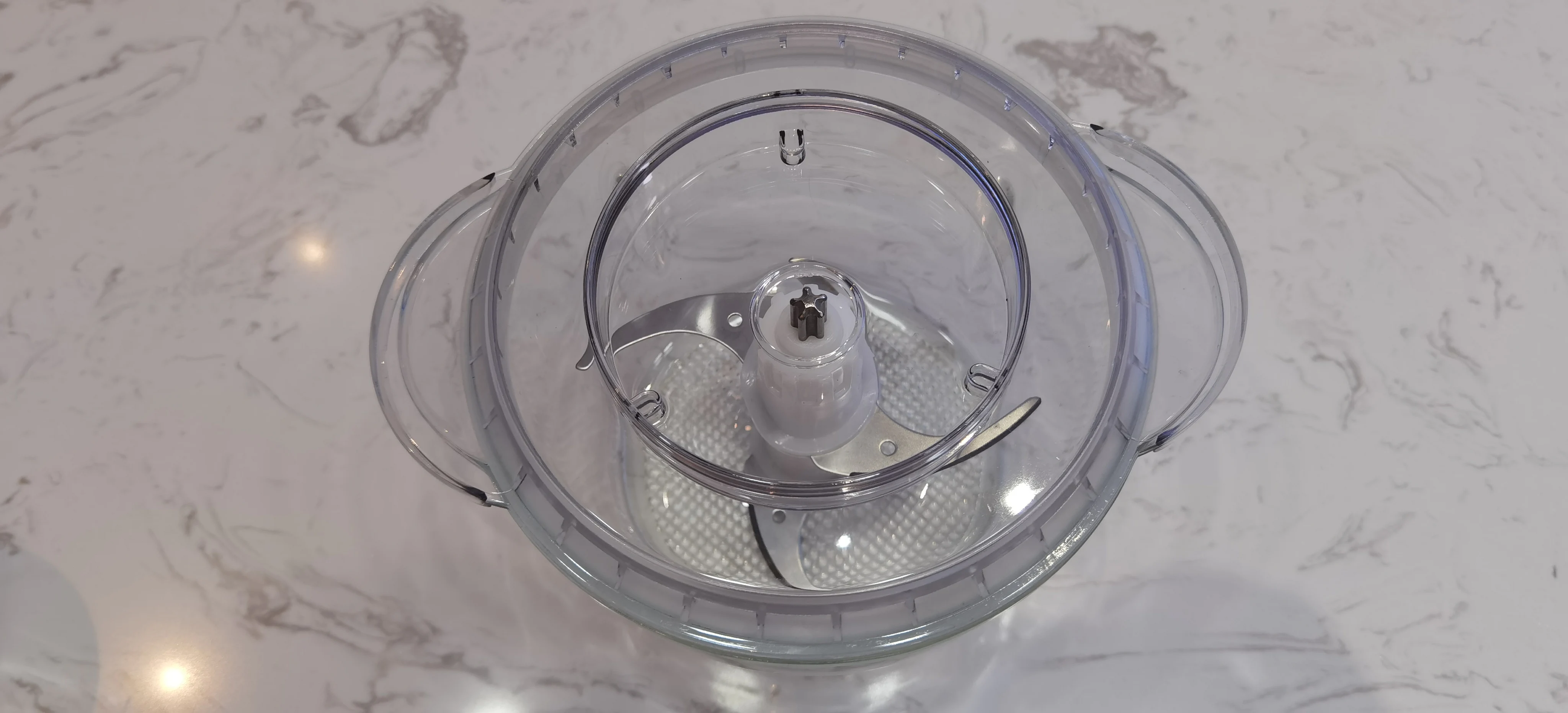 FuFu Pounding Machine vegetable mincer  2-speed S/S body 1L-2L capacity Glass bowl electric Food chopper for household