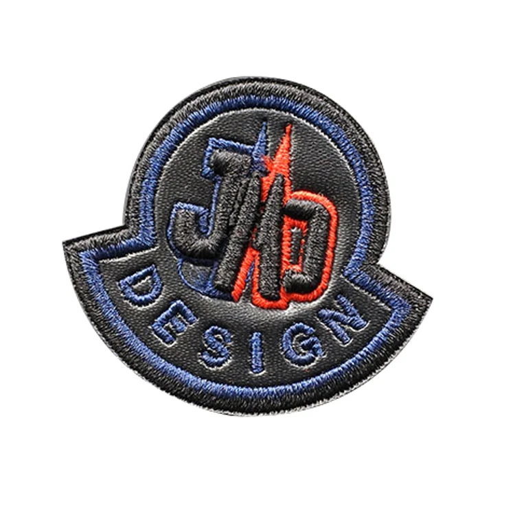 Amerpromo Fashion Free Sample New Design Low Price Embroidery Label Logo Patches Custom Embroidered Labels