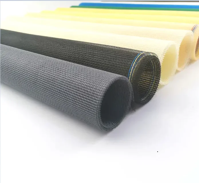 Fire retardant invisible grey fiberglass mosquito net screen mesh