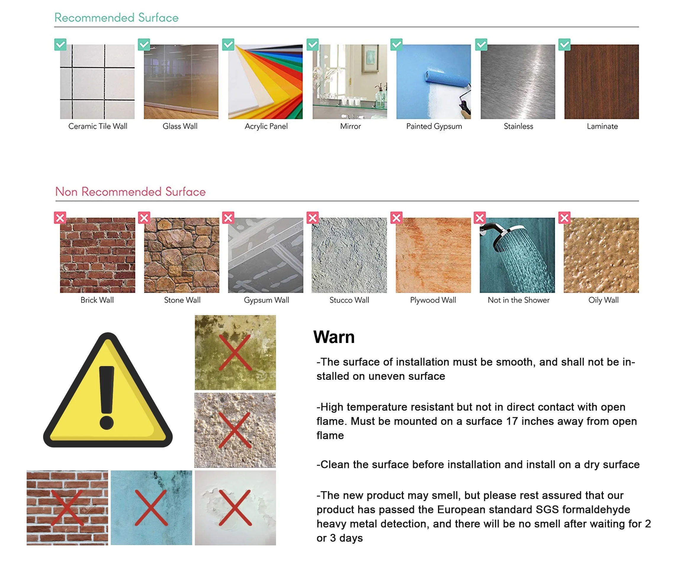 Home wall decoration smart vinyl tile light 3D peel and stick backsplash mosaic kitchen tiles