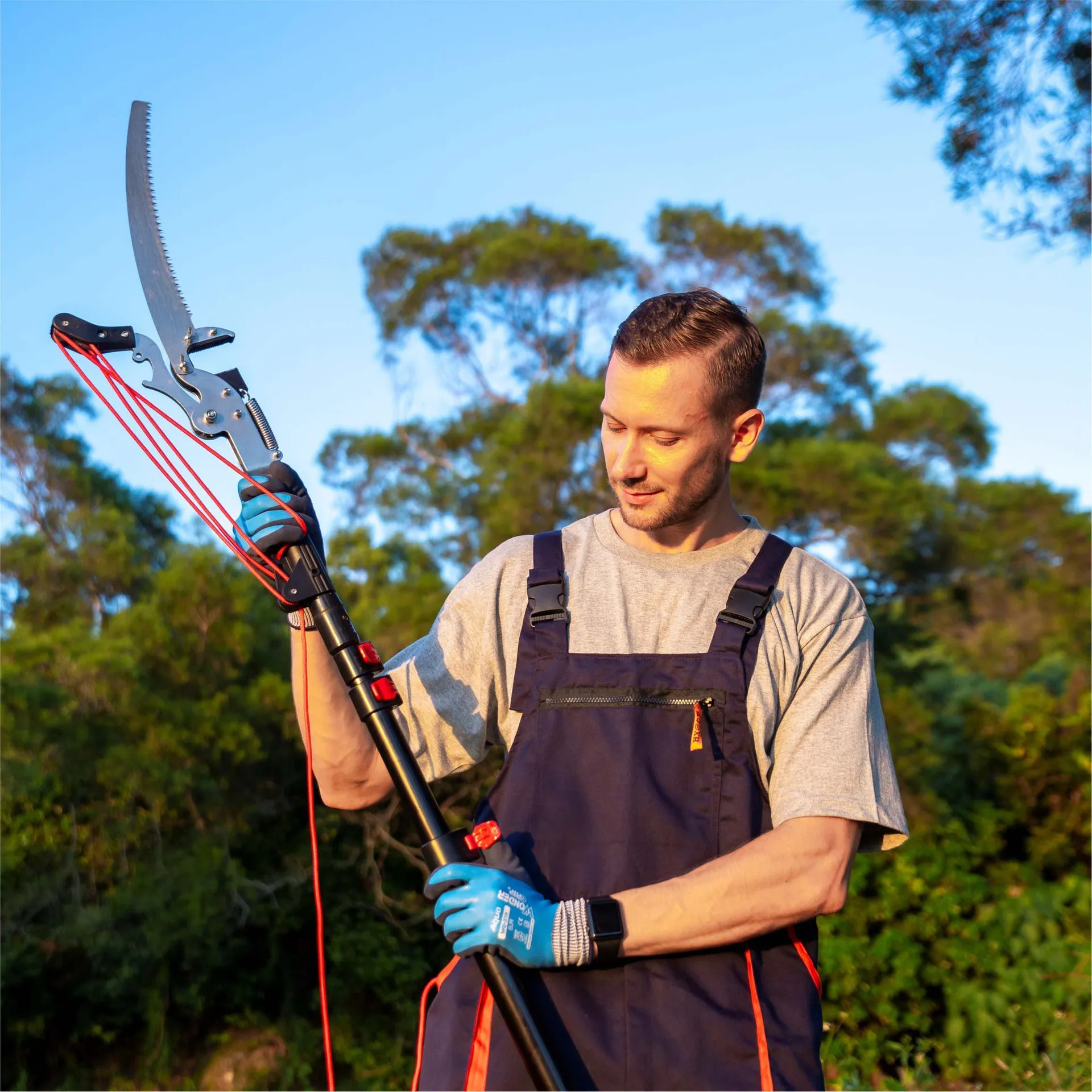 SKYHONE factory direct sale Plant trowel Garden Long Handle Tool tree  pruning tools