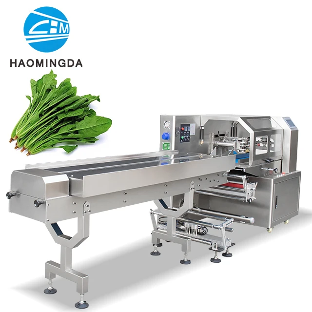 
Automatic Pudina/Cucumber/Vegetables Packing Machine with Weighing And Labeling 