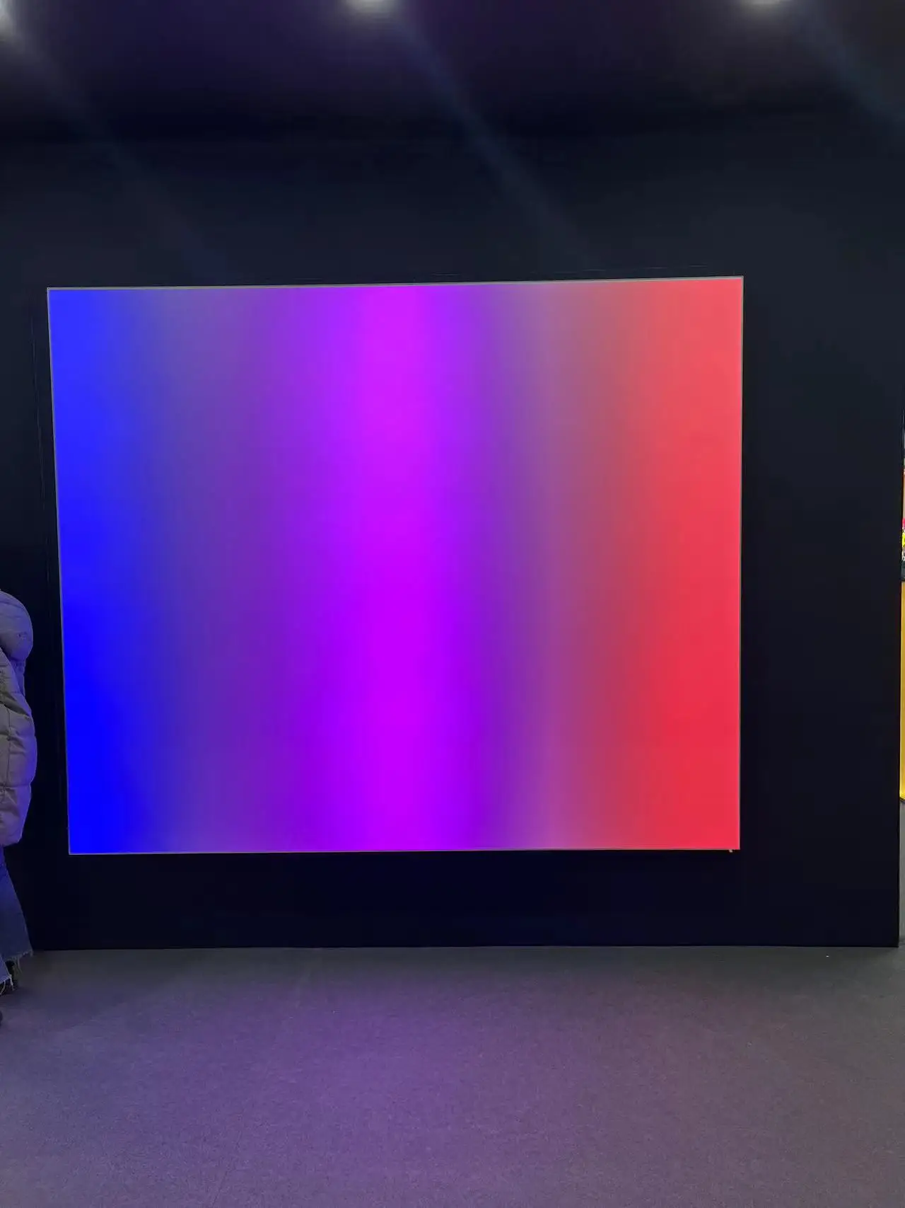 High Quality Acrylic RGB DMX 512 slim led panel