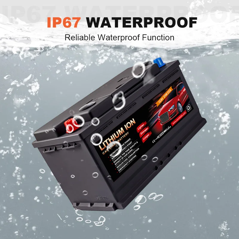 Lithium ion Battery 12V 12.8V 100ah 200ah 300ah Lifepo4 Battery Pack Deep Cycle Battery Pack For Car