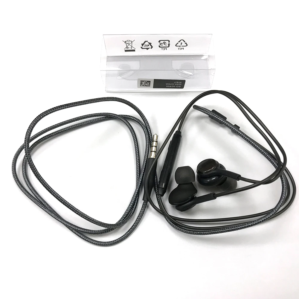 Hot Sales S8 Sports Earphones Black 3.5mm Gaming in-ear wired Earphones Headphones with Microphone Wire Headset headphone