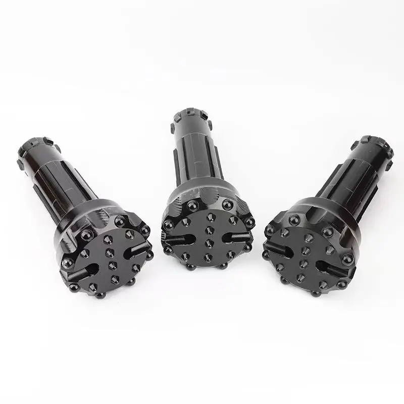 HJG QL60 Bit Shank Size 203mm Concave Face High Wear Resistance Long Life Span DTH Borehole Drilling Bits