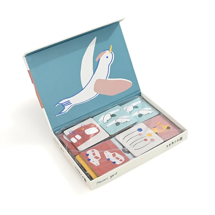 Wholesale Custom Boxed Flash Cards for Kids Educational Paper-Based Toy for Learning