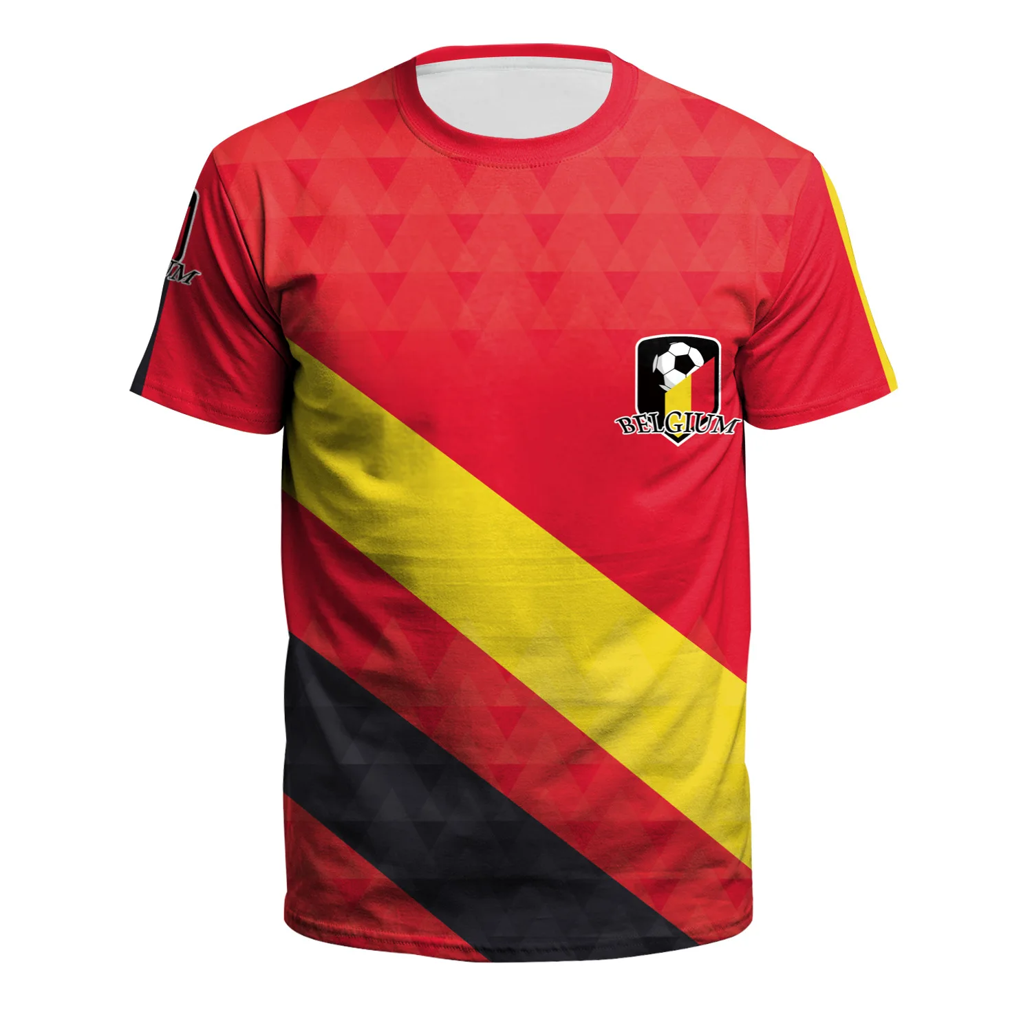 2024 Soccer Game Casual Sportswear Digital Printed T-shirt Flag Shirt Soccer Fan Portugal Jersey
