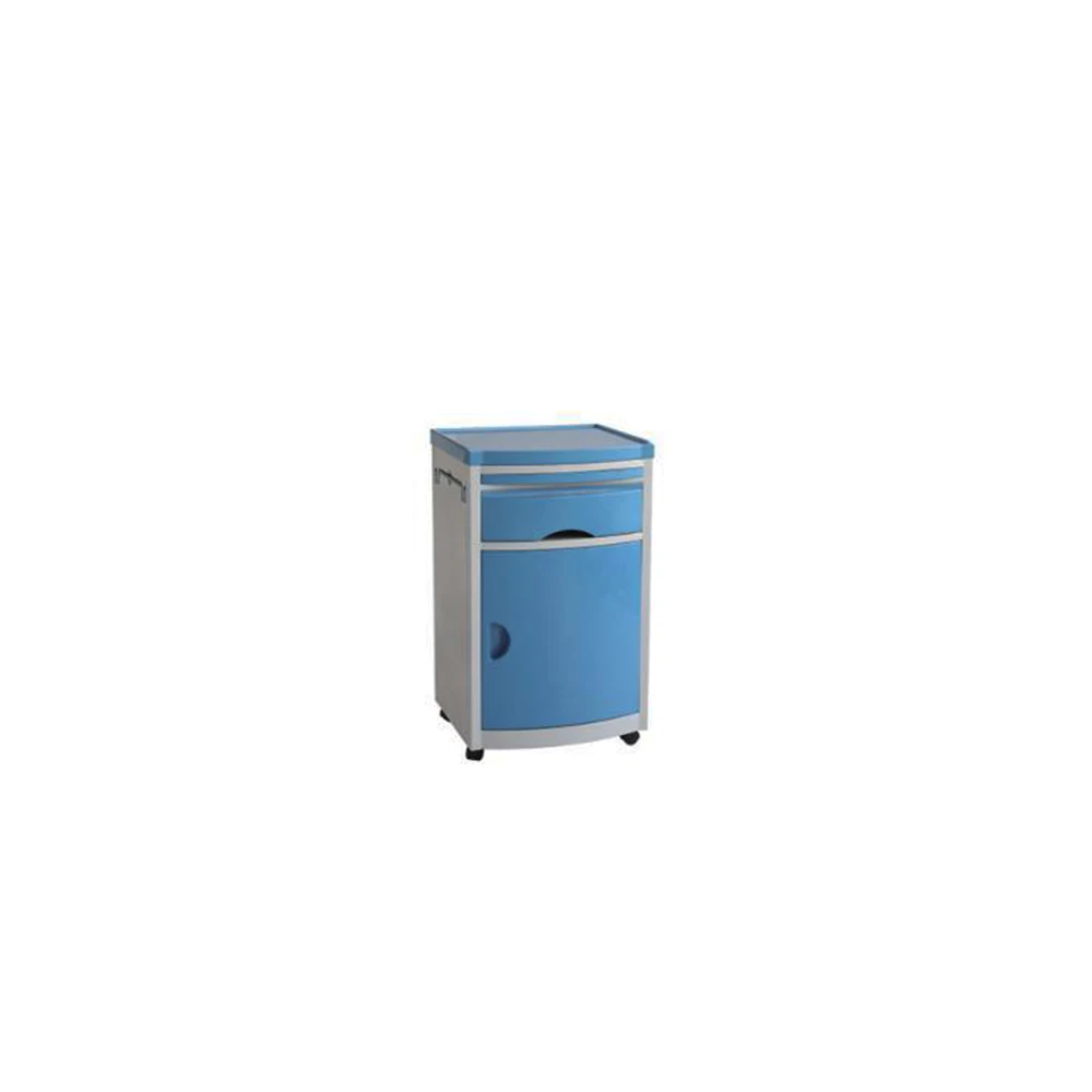 YH-C01 Manufacturer ABS Bedside Table Mobile Hospital Beside Cabinet Medical Bedside Table