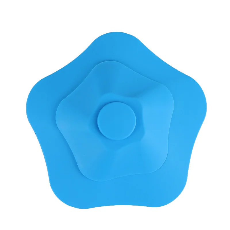  Силиконовый Фильтр для кухонной раковины напольная дренажная Крышка ванной комнаты многоразовый Ловец ванны