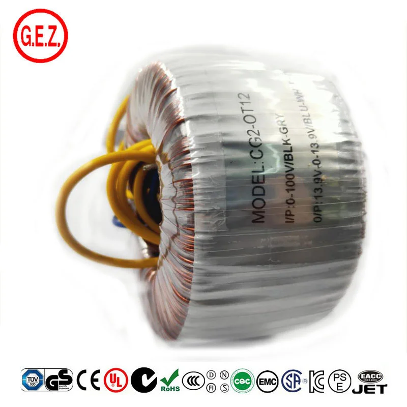 Customize 100V 13.9V  Toroidal Transformer Toroidal Auto Transformer