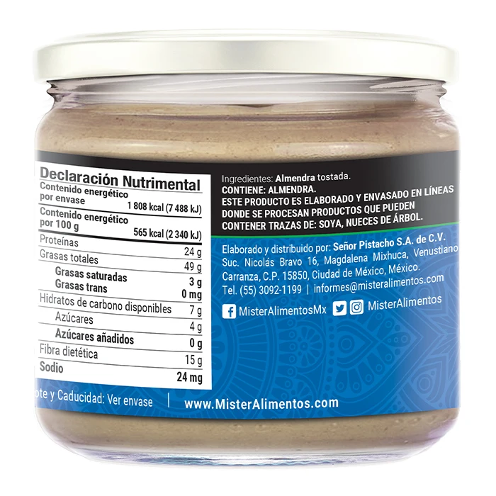 High-Protein 100 % All-Natural One-Ingredient Almond