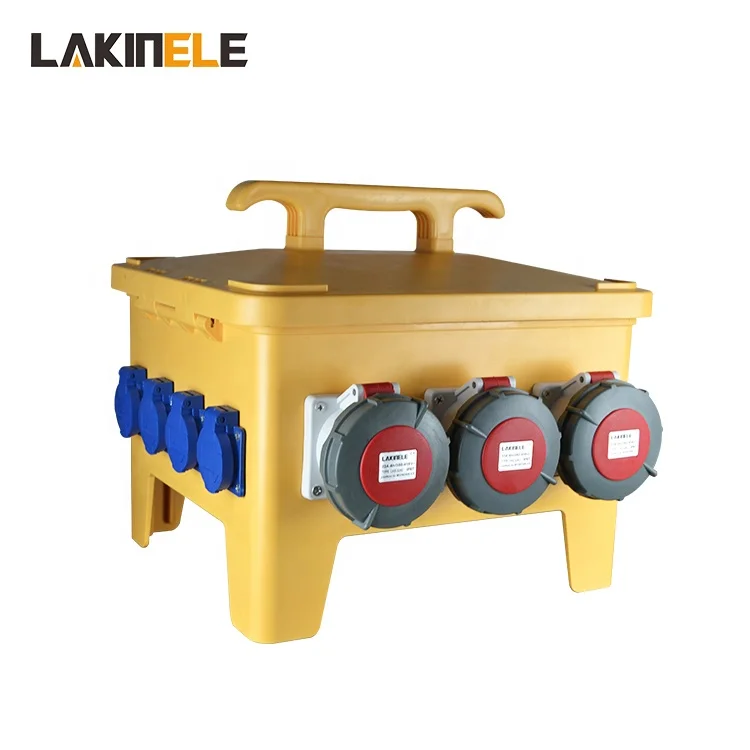 Lakinele RCBO переменного тока Выключатель на открытом воздухе по индивидуальному заказу 3 фазы коробка электросети 