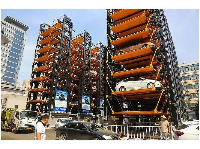 Smart Psh Parking Lift And Slide Multilevel Car Parking Semi Automatic Puzzle Parking System