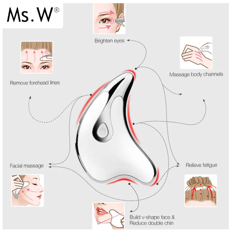 Shenzhen Sist Mini  Beauty Care device Homemade High Frequency microcurrent Skin Tightening Face Massage Device
