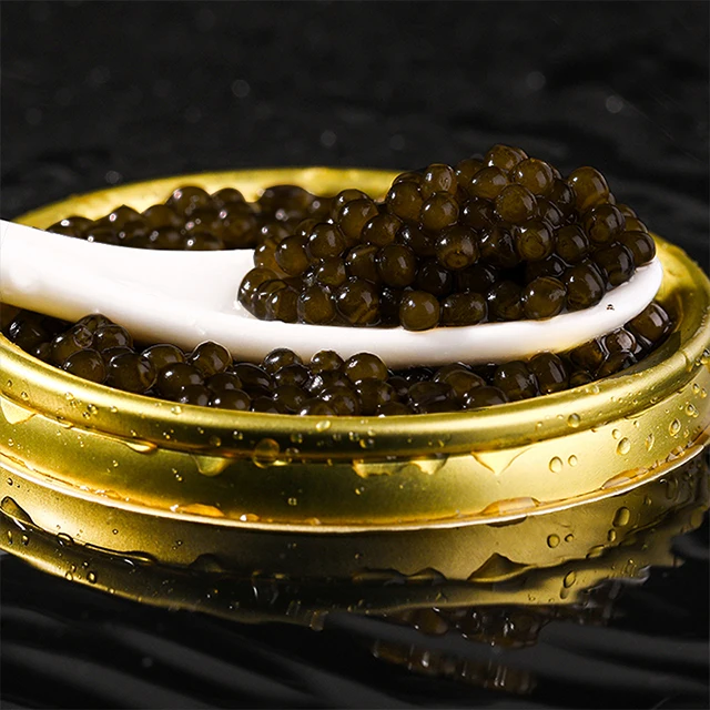 Икра осетрА Черная икра 30 г консервированная Икра для еды