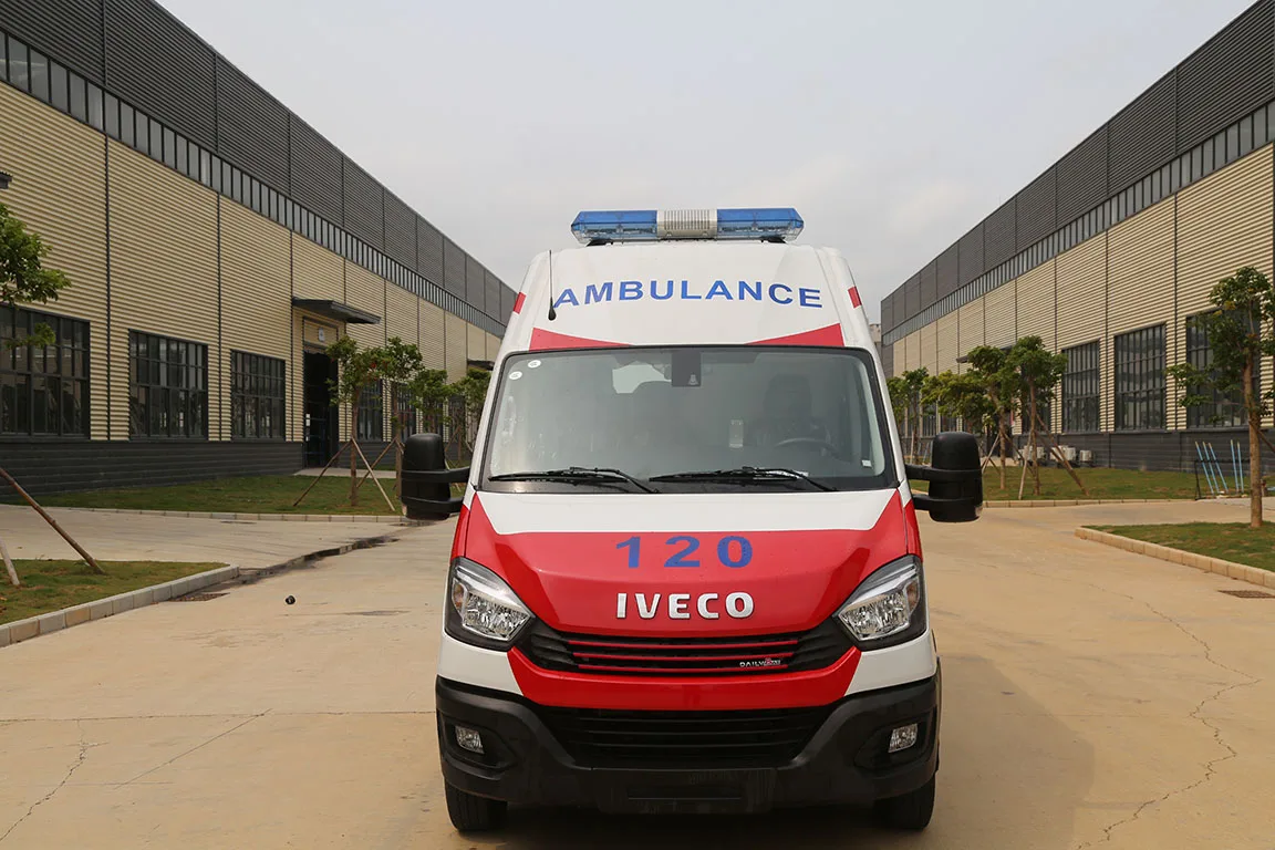 NAVECO Ousheng 4x2 Hospital Ambulance Car Excellent Quality Diesel First Aid Medical Vehicle Good Price Brand New